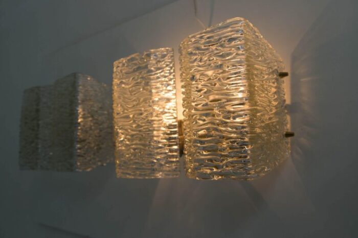 wall lamps from kalmar 1950s set of 2 4