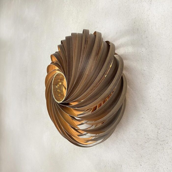 wall light veneria in walnut by manuel doepper for gofurnit 4