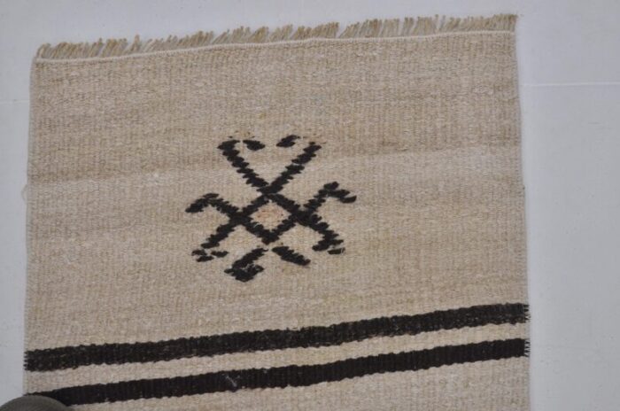 white anatolian hemp rug 1960 5332