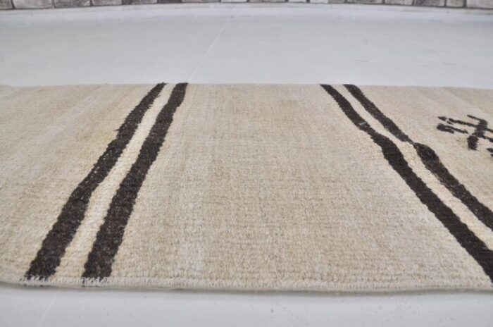 white anatolian hemp rug 1960 7492