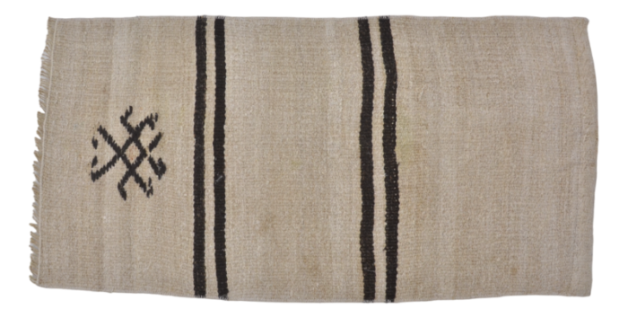 white anatolian hemp rug 1960 9923