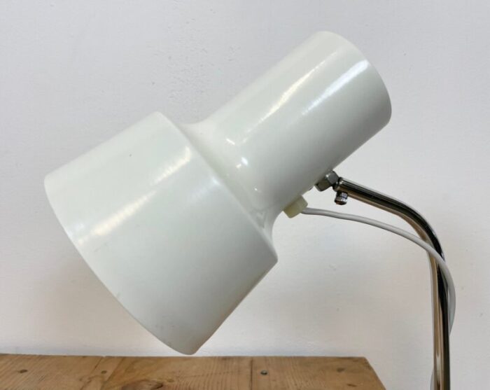 white table lamp by josef hurka for napako 1960s 13