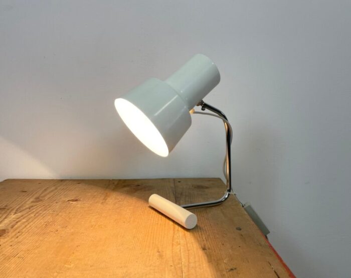 white table lamp by josef hurka for napako 1960s 14