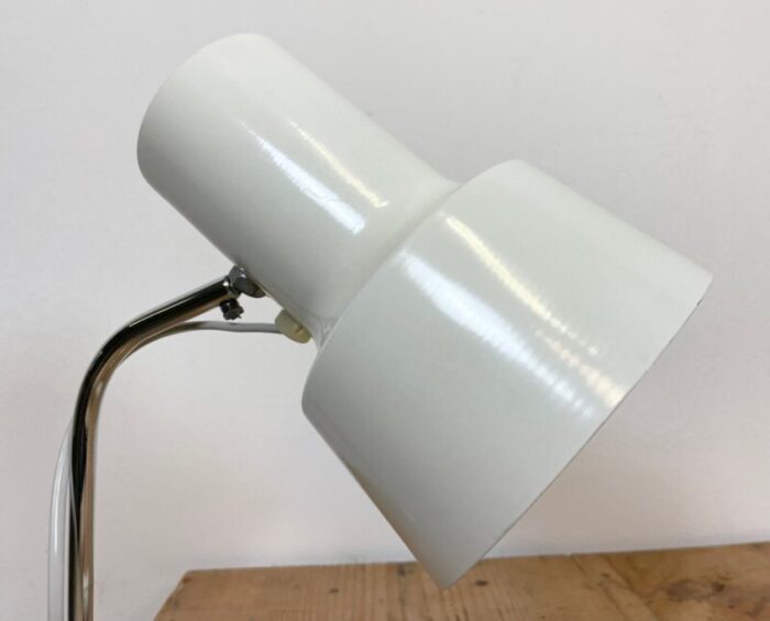 white table lamp by josef hurka for napako 1960s 7